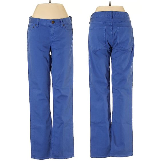 J Crew Dyed Denim Matchstick Jeans - Picture 2 of 3